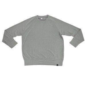 Lolë | Men's Blake Long Sleeve Loungewear Top | Graystone | Size Large